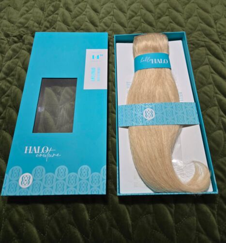 Halo Couture Extensions Layered 14” COLOR 613- 100% REMY HUMAN HAIR *BRAND NEW*