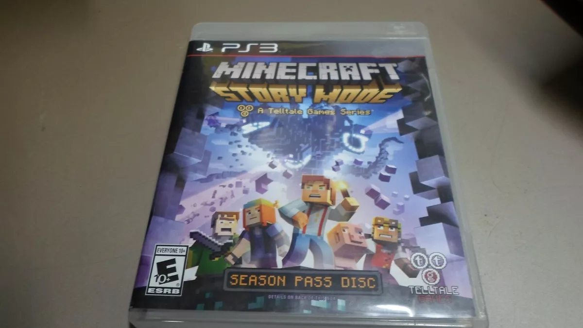  Minecraft: Story Mode - A Telltale Game Series - Season Disc  (PS3) : Video Games