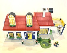 playmobil 3965 3969 5334 4284 modern house with extension and furnishings boxed