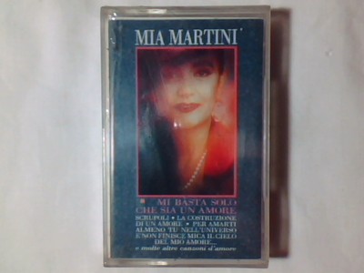 MIA MARTINI Mi basta solo che sia un amore mc SIGILLATA SEALED