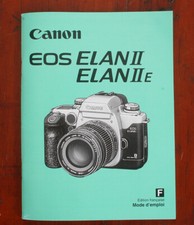 CANON EOS ELAN II/IIE FRENCH-LANGUAGE INSTRUCTION BOOK/172772
