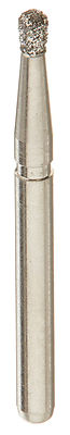 CROSSTECH MultiUse Dental Diamond C12S2, PEAR 830/012M, Medium, 5 Burs 