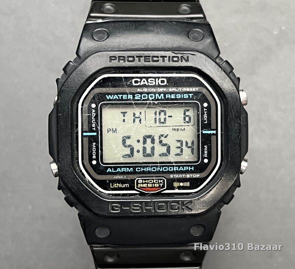 Super Rare 1986 Casio G-SHOCK DW-5800 (691) Japan H - All Super Rare 1986 Casio G-SHOCK DW-5800 (691) Japan H - All