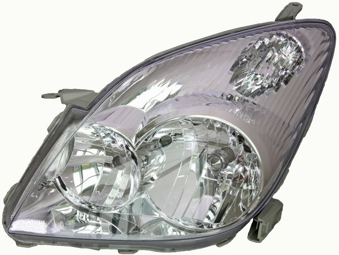 Phare avant gauche Corolla Verso 2001-2004 en polycarbonate anti-UV