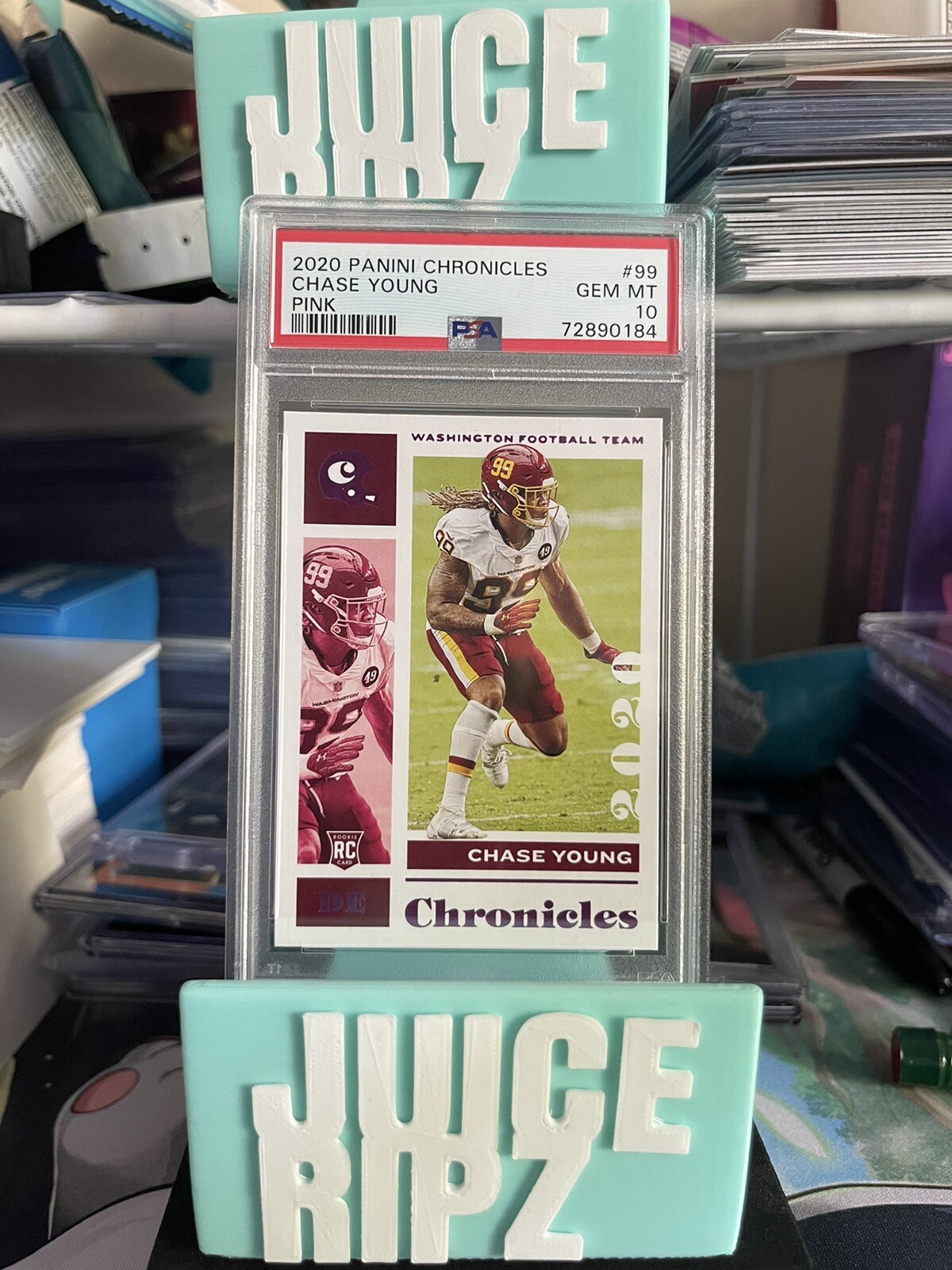 Chase Young Panini Chronicles #99 Pink