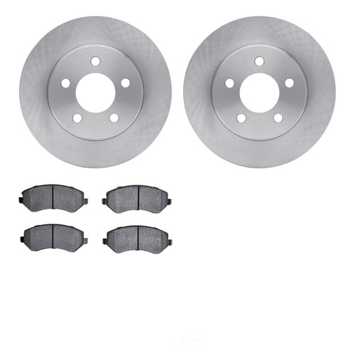 Disc+Brake+KitRotors+with+5000+Advanced+Brake+Pads+DFC+fits+0203+Jeep