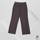 Zanella Women’s Pants Size 4 Karina Dress Made in Italy Brown Formal Wide Leg — photo 1