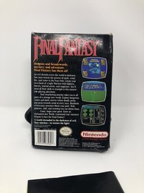 Final Fantasy 1 I Nintendo NES RPG Game  Nintendo Power, Poster
