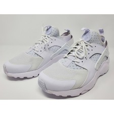 nike huarache run ultra triple white