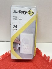 Safety 1 Plug Protectors 24pk White New