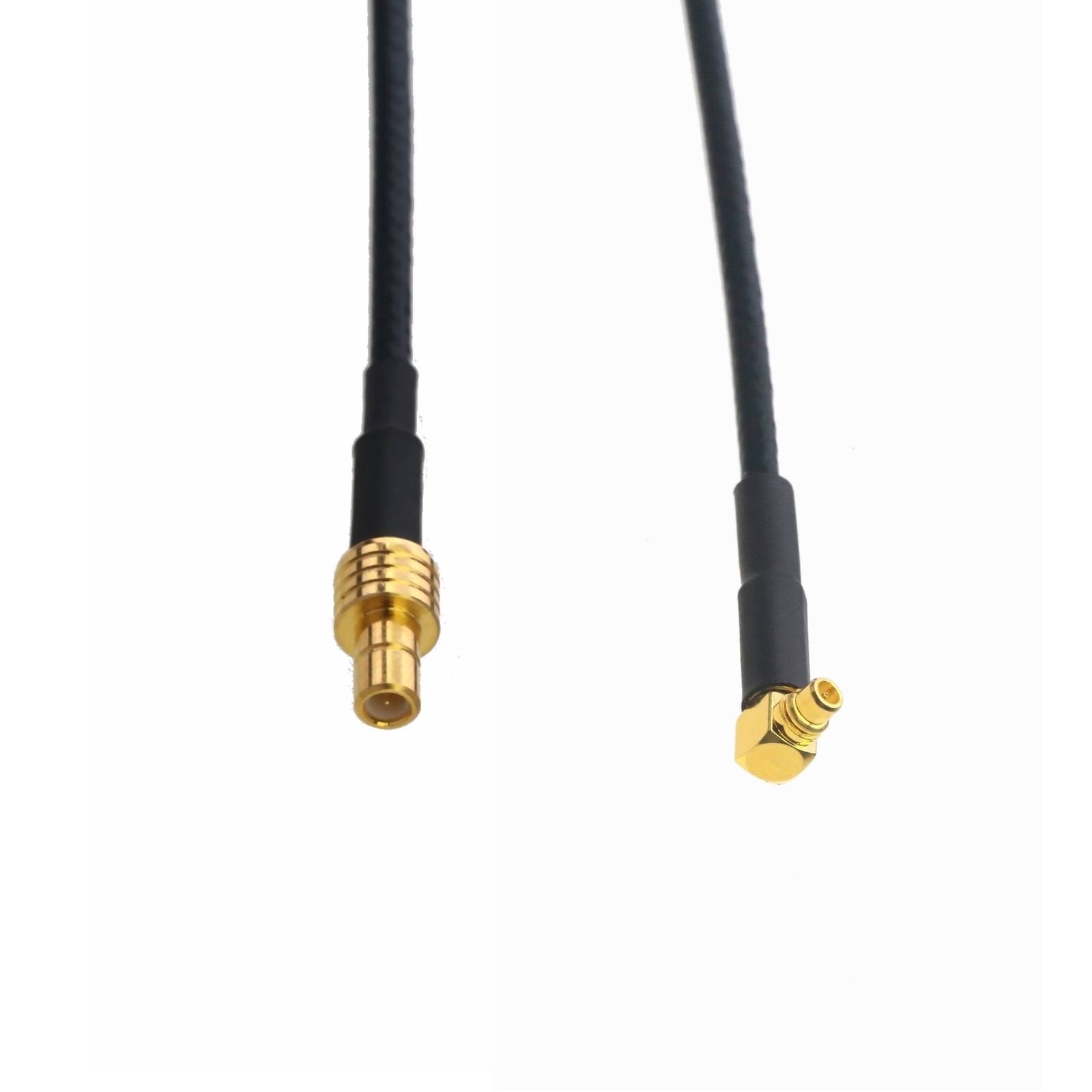 RF Cable MMCX Male elbow to SMB Plug RG316 pigtail 6