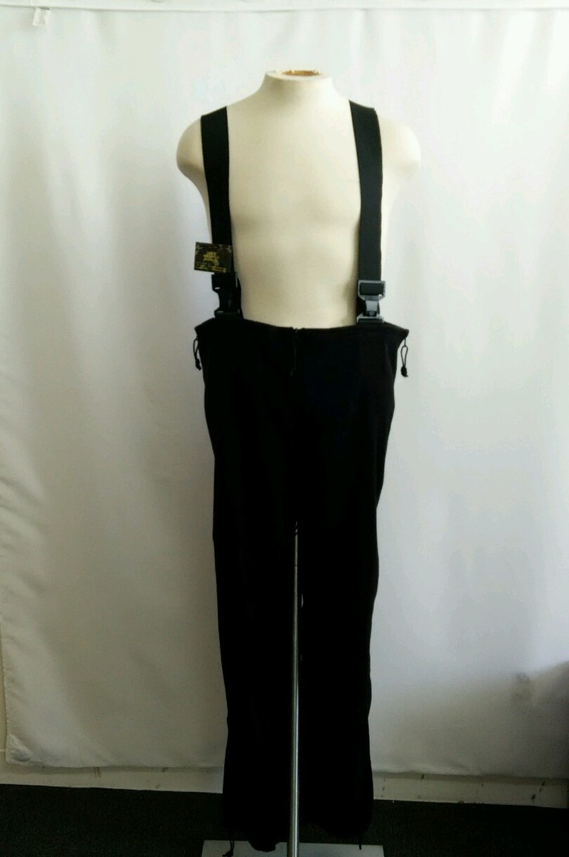 POLARTEC 200 BIB Thermal Fleece Pants Cold Weather Overalls