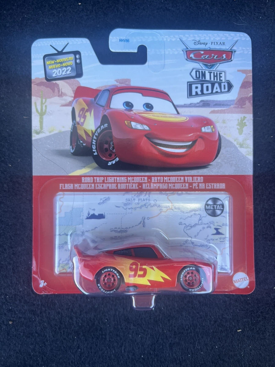  Disney Pixar Cars Road Trip Lightning McQueen 1:55 Scale : Toys  & Games