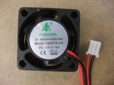 FONSONING 2507 25 x7mm Fan FSY27S12H 12V 0.12A VGA 2Pin 418-001