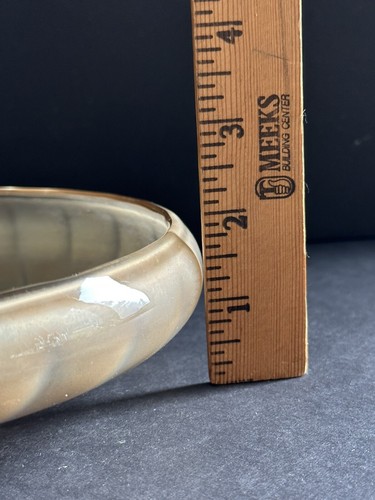 Vtg Imperial Carnival Marigold Swirl Depression Glass Northwood 8" Footed - Picture 5 of 12