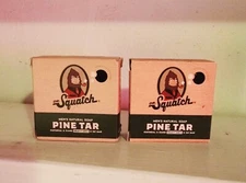 2 Dr. Squatch Pine Tar Soaps for Men - 5oz