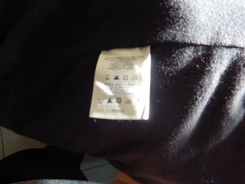 Lands End Damen Weste Fleeceweste Gr. 56/58 24W-26W 3XL Dunkelblau 2 Taschen NEU - Bild 4 von 4