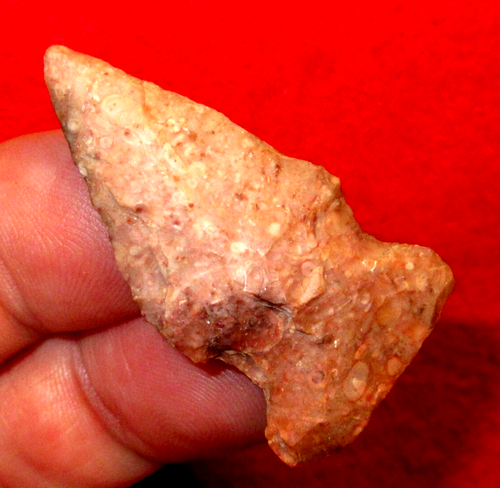 Authentic Native American artifact arrowhead Missouri Gibson point I13 - Picture 5 of 5