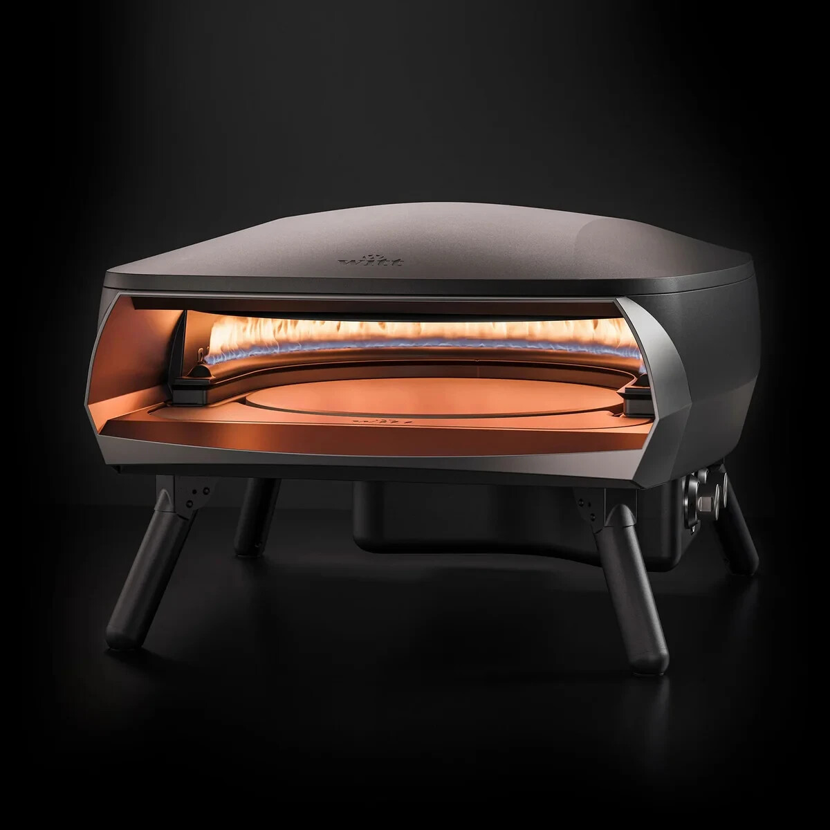 Witt ETNA Rotante 16"" Pizza Oven Black
