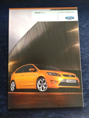 FORD Focus Concept Style Econetic Ghia Titanium ST RS Prospekt 09.2009