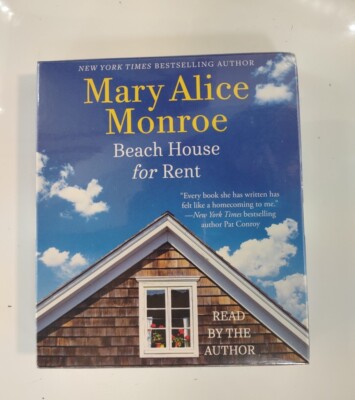 Beach House for Rent by Mary Alice Monroe (English) Compact Disc Book (New)