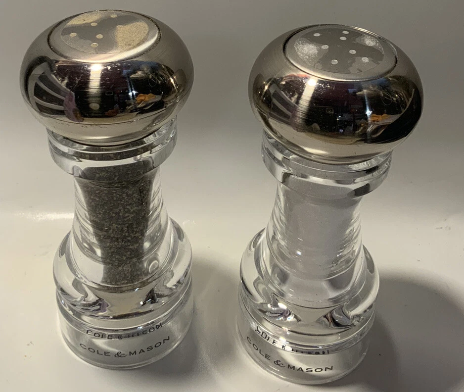 🧷 JUEGO DE AGITADOR CLÁSICO COLE & MASON CARLISLE, 🆕 como se muestra👌 Foto 2 de 2