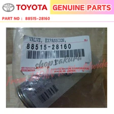 88515-28160 Toyota OEM Genuine VALVE, COOLER EXPANSION