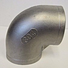 New 2-   FNPT 90 Degree Elbow 304 Stainless Steel Class 150