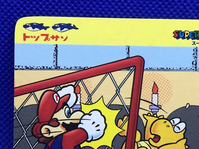 Koopa Troopa Super Mario World Mario bros Card Topsun Nintendo