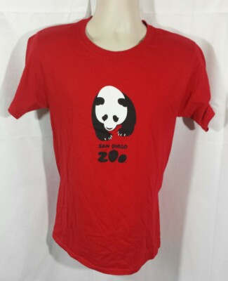 San Diego Zoo Panda Animals Souvenir Men's T-Shirt Size S Small