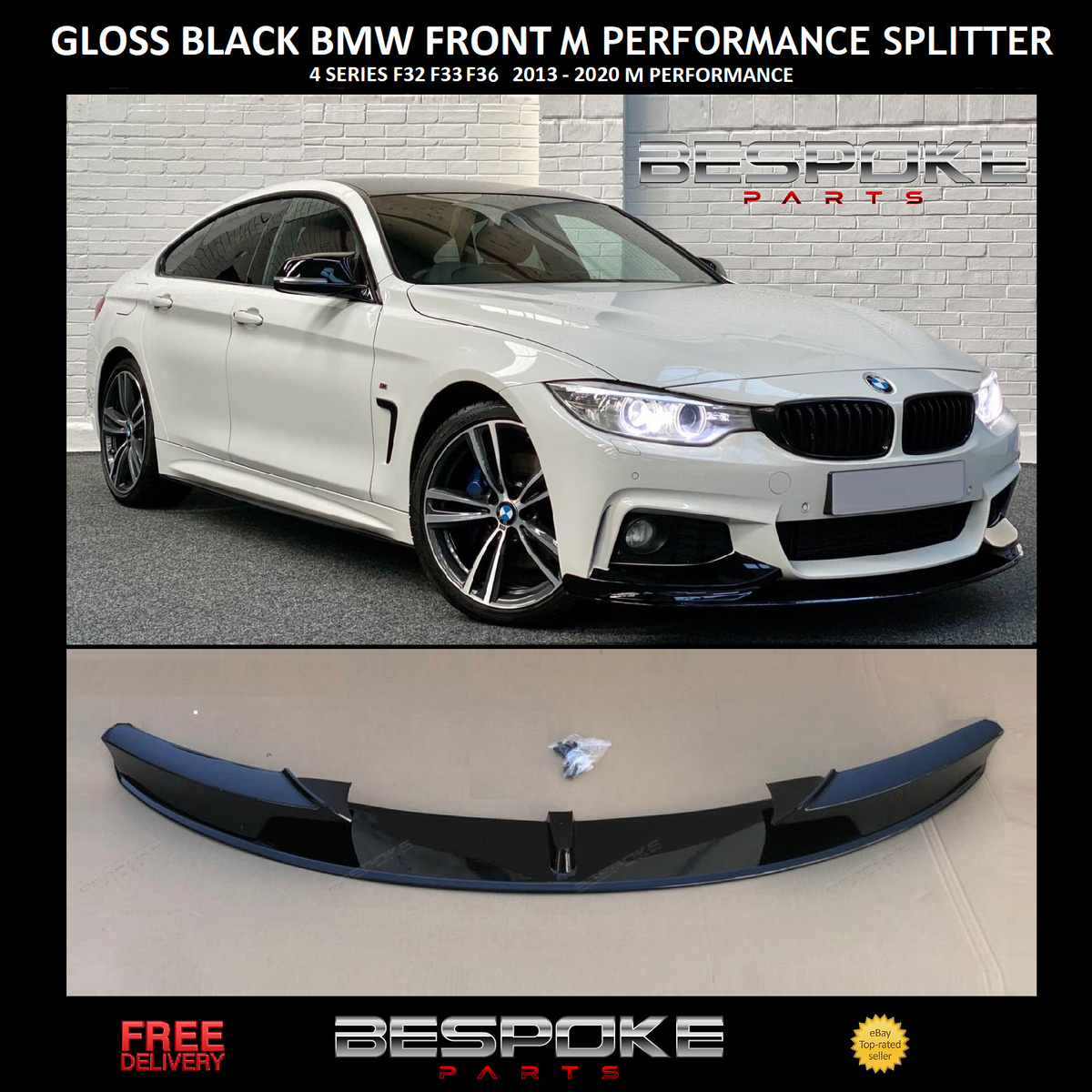 AnzeigeBMW 4er F32 F36 Bei | Heckdiffusor Bei