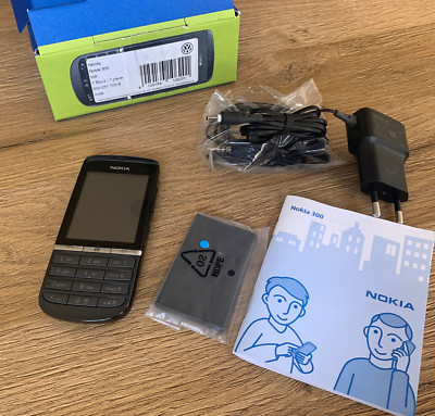 Nokia  Asha 300 - Graphite  wie Neu