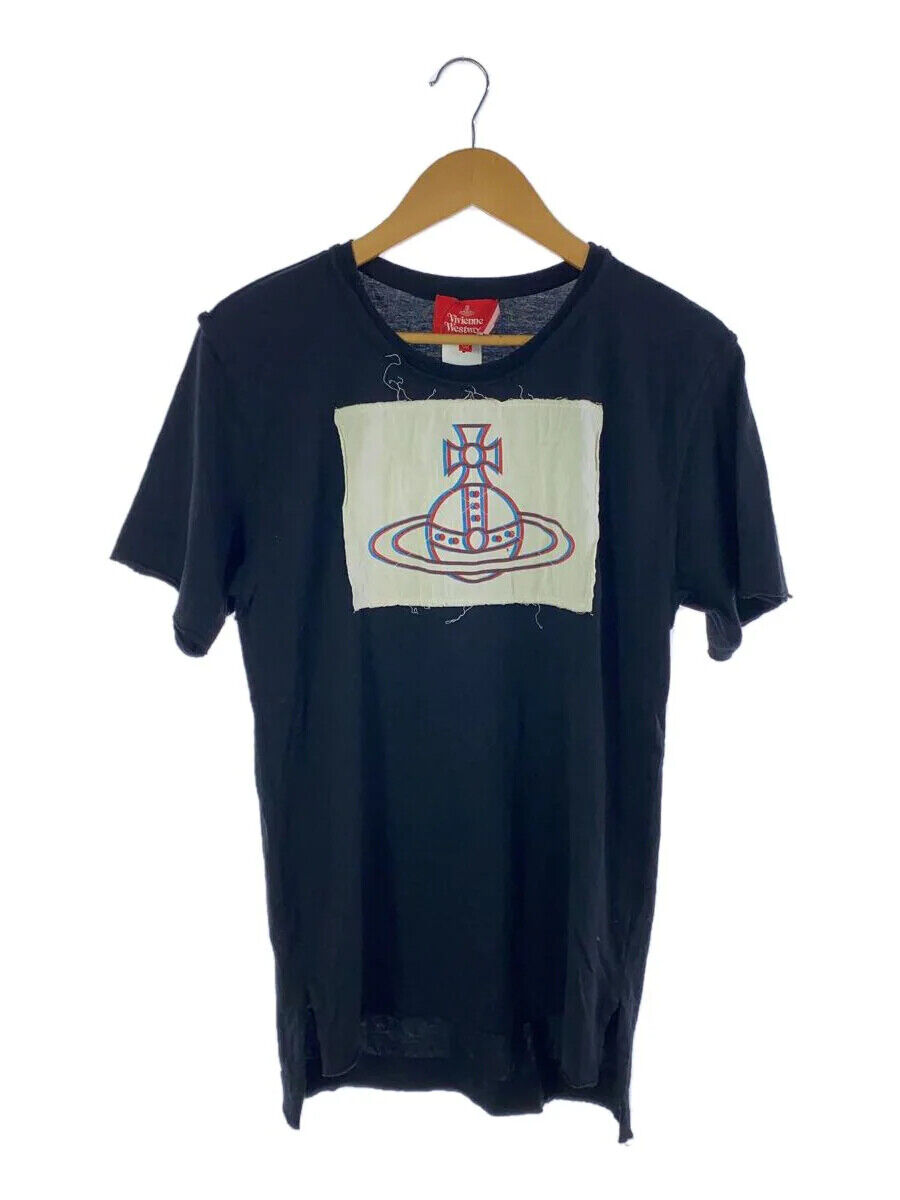 Vivienne Westwood RED LABEL T-Shirt Size 2 Cotton Black Vivienne Westwood RED LABEL T-Shirt Size 2 Cotton Black