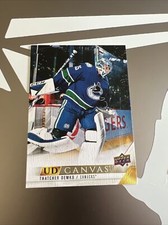 2022-23 UD Series 1 UD Canvas  #C79 Thatcher Demko Vancouver Canucks Card