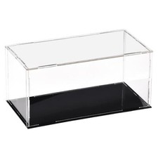 Acrylic Clear Display Case Box Dustproof Protection Showcase 20x10x10cm