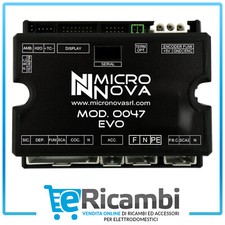Scheda controllo centralina MICRONOVA O047 EVO C02 per stufe a pellet ARIA-IDRO