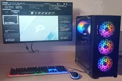 Custom Gaming Desktop pc-i5 12th Gen, 1TB SSD, 16GB, WIFI, Win 10 Pro upgradable