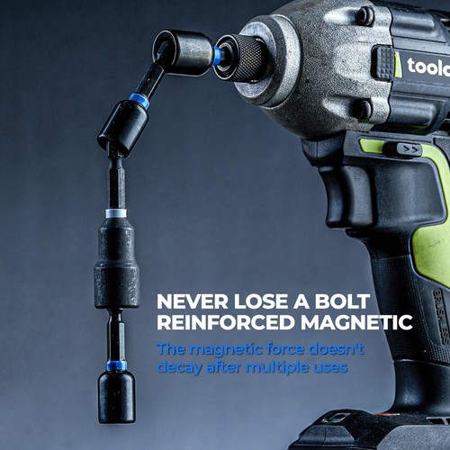 TOOLANT Impact Magnetic Nut Driver Set, 34tlg - Schlagschrauber Bit Set *NEU* - Bild 4 von 5