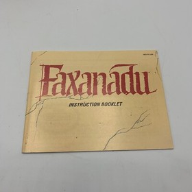 Faxanadu Nintendo Entertainment System 1989 Complete CIB Tested Fantasy RPG NES