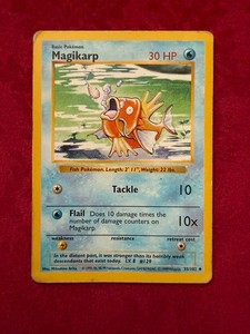 1995 magikarp pokemon card value Magikarp 35 102