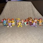 CABBAGE PATCH KIDS VINTAGE PVC FIGURES LOT OF 13 MULTICULTURAL