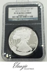 2012-S Proof American Silver Eagle San Francisco Eagle Set NGC PF70
