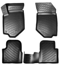 Tappetini auto set 4 pz. OPEL MOKKA II 2020-2025  Gomma a Vaschetta, Poggiapede
