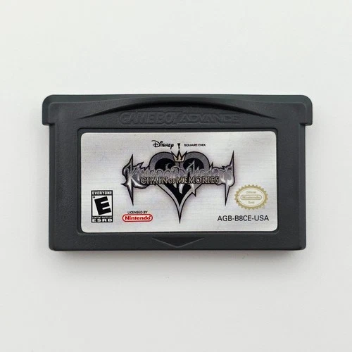 Kingdom Hearts Chain of Memories Game Boy Advance Authentic Tested Cartridge
