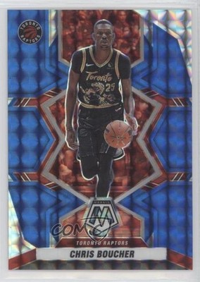 2021-22 Panini Mosaic Blue Mosaic Prizm 96/99 Chris Boucher #113 0u66