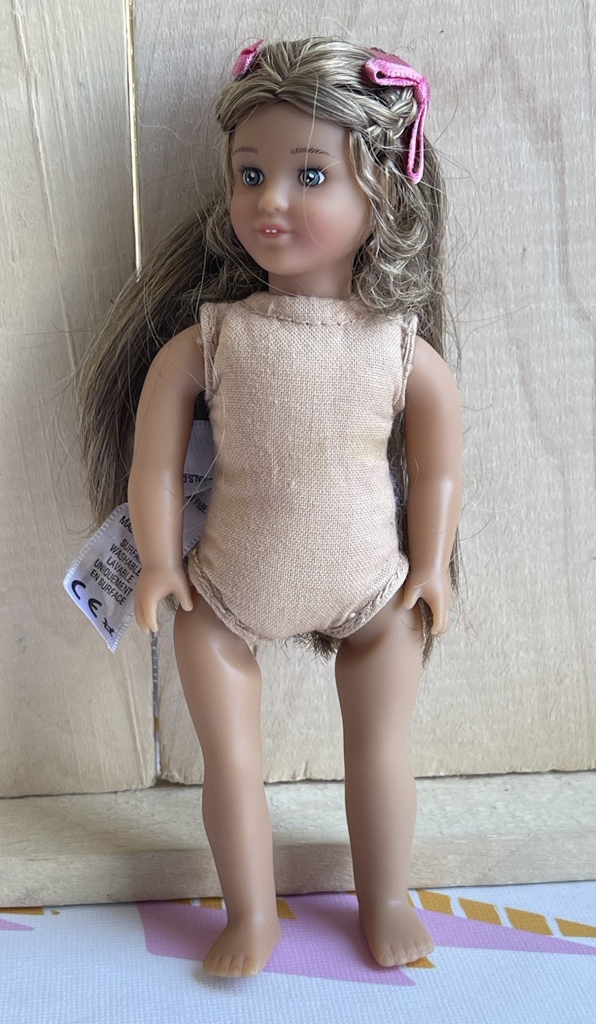 American Girl 6.5” Marie Grace mini doll Soft Body Pink Nude No Extras AG-59