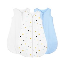 Organic Cotton Sleep Sack 3-Pack - 100 Organic, Wearable Blanket, ... Fast Ship