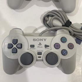 Lot Of 2 Sony PSOne PS1 SCPH-110 Controller  White TESTED Working.