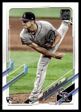 2021 Topps Ryan Castellani Rookie Colorado Rockies #177