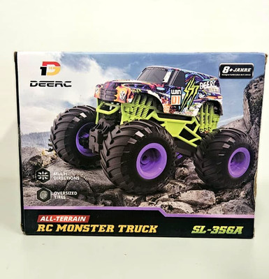 DEERC SL-356A RC Monster Truck   Ultimative Off-Road Power im Freestyle-Look!
